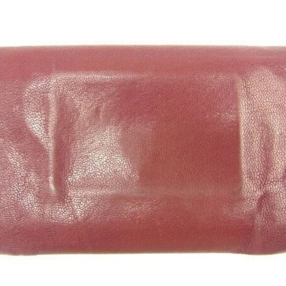 CHANEL Bifold Wallet Bordeaux x Silver Women Authentic secondhand - Picture 2 of 6